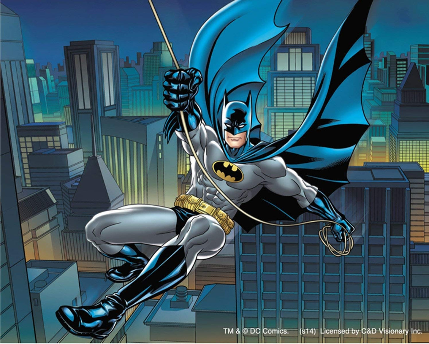 BATMAN Swinging Sticker Decal - Batman Gotham DC Comics Craft Supply