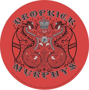 DROPKICK MURPHYS Crown Sticks Sticker Decal - Rock Band Craft Supply