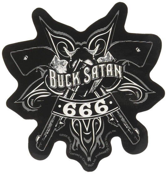 MINISTRY Guns 66 Buck Satan Sticker Decal - Rock Band