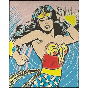 WONDERWOMAN Retro Sticker Decal - DC Comics Craft Supply