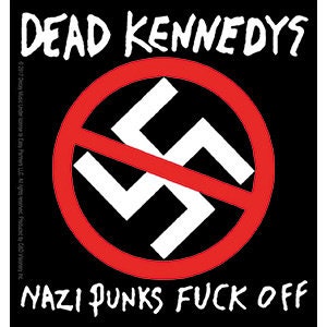 DEAD KENNEDYS Nazi Punks Sticker Decal - Rock Band Craft Supply