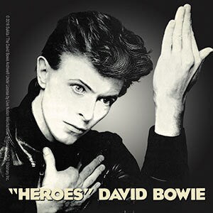 DAVID BOWIE Heroes Sticker Decal - Rock Band