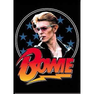 DAVID BOWIE Stars Magnet for Refrigerators and Lockers - Rock Band