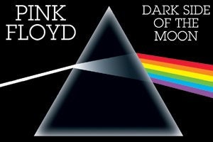 PINK FLOYD Dark Side of The Moon Magnet for Refrigerators and Lockers - Rock Band Craft Supply