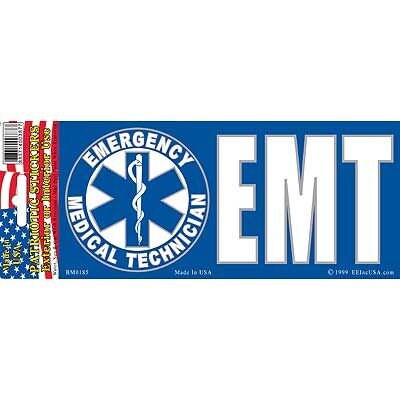 EMT Paramedic EMS Bumper Sticker Decal - Emergency Medical Technician First Responder Medic
