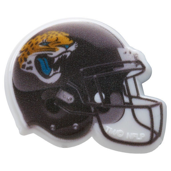 12 JACKSONVILLE JAGUARS Cupcake Rings NFL Cake Toppers for Birthday Party Decoration Craft Supply