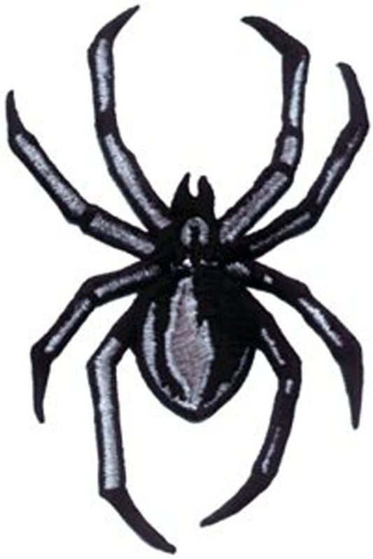 BLACK WIDOW SPIDER Embroidered Patch Applique