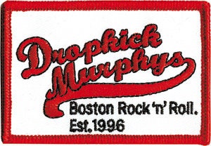 DROPKICK MURPHYS Baseball Logo Patch - Embroidered Rock Band Patch Applique Craft Supply