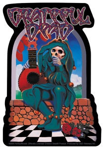 GRATEFUL DEAD Jester Rock Sticker Decal - Rock Band