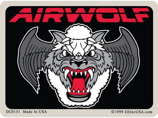 USAF Air Force AIRWOLF Sticker Decal - Veteran Vets Military Navy Marines Army Air Force Craft Supply