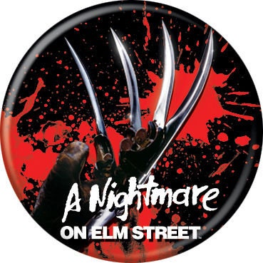 NIGHTMARE ON ELM Street Pinback Button Badge - Claw - Classic Horror Movie! - Round 1.25" Button Craft Supply