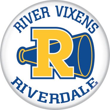 RIVERDALE Pinback Button Badge - River Vixens - Netflix Original Series - Round 1.25" Button Craft Supply