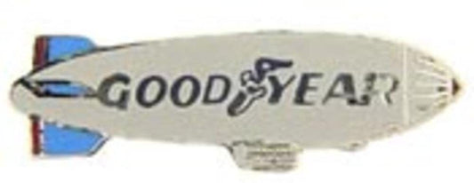 GOODYEAR BLIMP Lapel Pin - Enamel Pin for Backpack Tie Shirt Trading Button Pinback