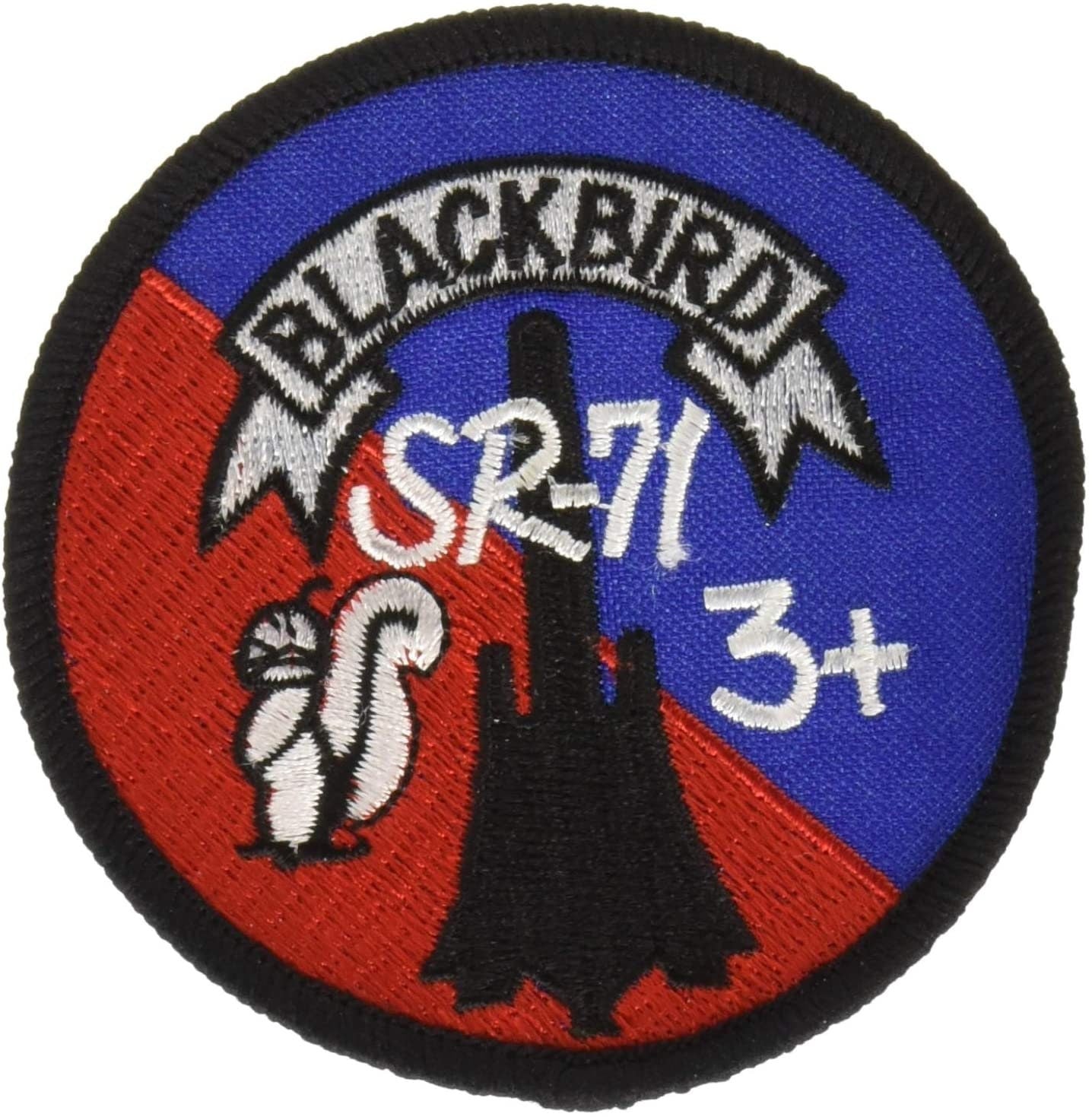 AIR FORCE Blackbird SR-71 Lockheed Usaf Military Embroidered Patch Applique Craft Supply