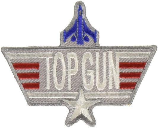 US NAVY Top Gun Grey Movie Embroidered Patch Applique - USN Seals United States Military
