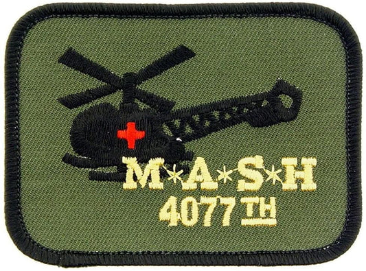 US ARMY Mash 4077th Military TV Series Embroidered Patch Applique Craft Supply