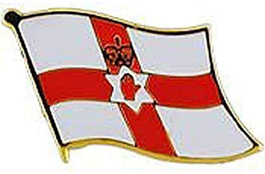 NORTHERN IRELAND World National Flag Lapel Pin - Enamel Pin for Backpack Tie Shirt Trading Button Pinback