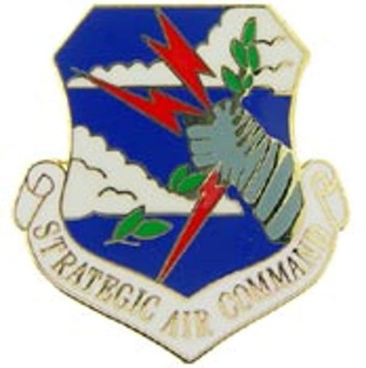 US AIR FORCE Strategic Air Command Military Lapel Pin - Enamel Pin for Backpack Tie Shirt Trading Button Pinback Craft Supply