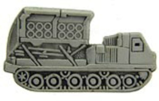 US ARMY Mlrs Tank Military Lapel Pin - Enamel Pin for Backpack Tie Shirt Trading Button Pinback Craft Supply