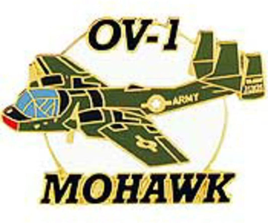 US ARMY Mohawk OV-1 Aircraft Military Lapel Pin - Enamel Pin for Backpack Tie Shirt Trading Button Pinback
