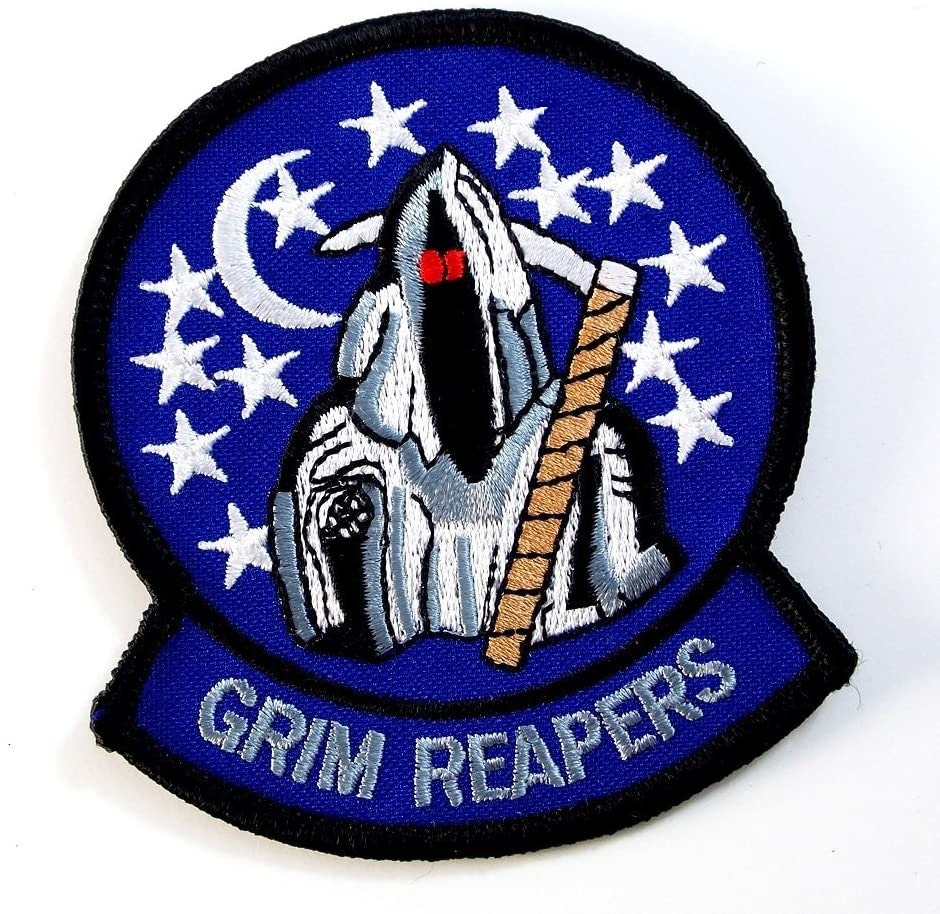 U.S. NAVY Grim Reapers Embroidered Patch Applique - USN Seals United States Military Craft Supply