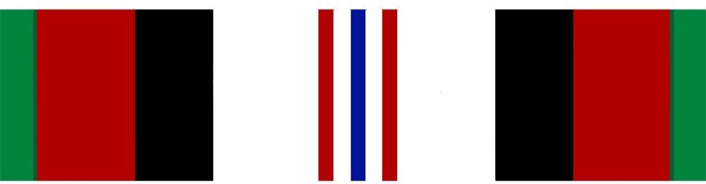 Afghanistan Campaign Service Ribbon Decal Sticker - United States Military For Car Truck Window War Ribbon Craft Supply