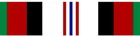Afghanistan Campaign Service Ribbon Decal Sticker - United States Military For Car Truck Window War Ribbon Craft Supply