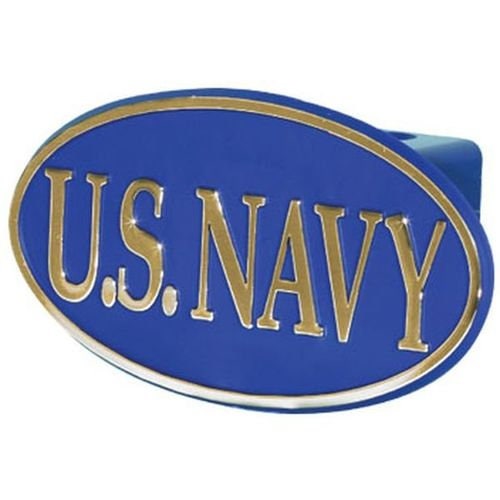 U.S. NAVY Hitch Cover - Tow Trailer Hitch Cover Plug Truck Receiver - United States Navy USN Craft Supply