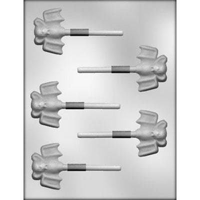 BAT Sucker Chocolate Candy Mold -- Animal Halloween Spooky Soap