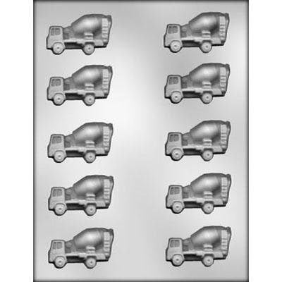 CEMENT MIXER Chocolate Candy Mold -- Concrete Truck Construction Craft Supply