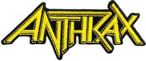 ANTHRAX Band Logo Patch - Embroidered Rock Band Patch Applique Craft Supply