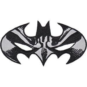 BATMAN Mask Patch - DC Comics Embroidered Patch Applique Craft Supply