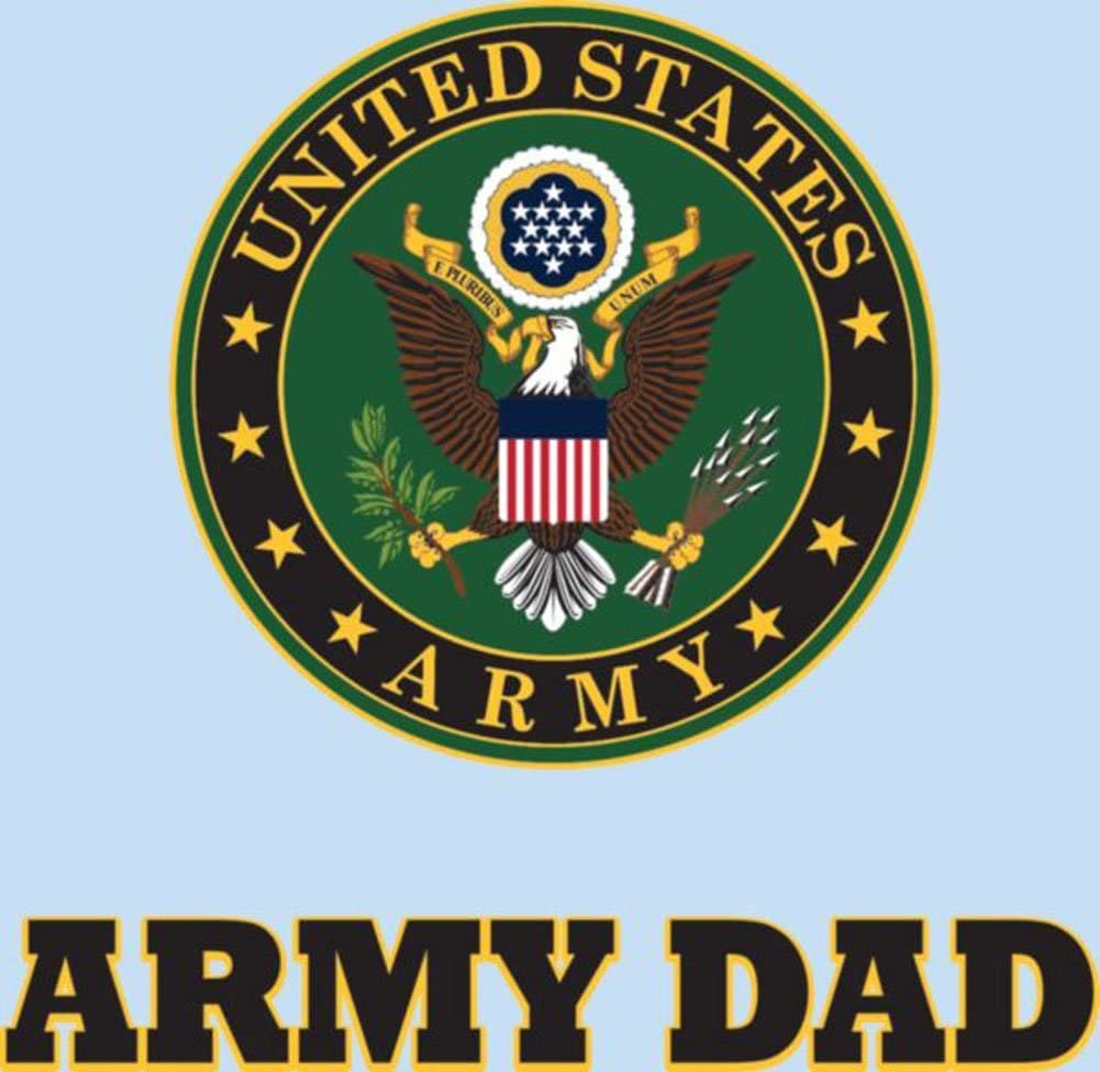 U.S. ARMY DAD Clear Decal Sticker - United States ARMY Clear Decal For Car Truck Window Vehicle Military Craft Supply