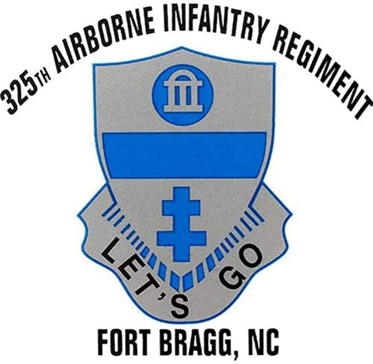 U.S. ARMY 325th Airborne Infantry Regiment Clear Decal Sticker - United States Army Clear Decal For Car Truck Window Vehicle Military