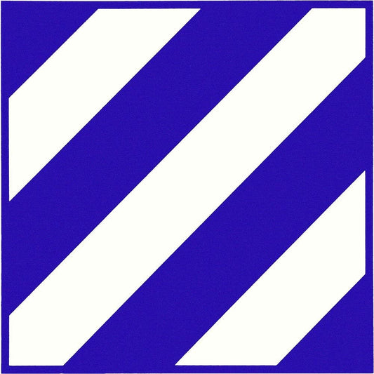 U.S. ARMY 3rd Infantry Division Clear Decal Sticker - United States ARMY Clear Decal For Car Truck Window Vehicle Military