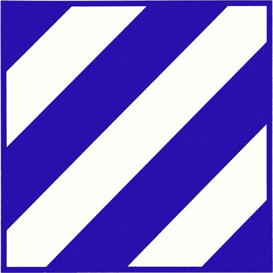 U.S. ARMY 3rd Infantry Division Clear Decal Sticker - United States ARMY Clear Decal For Car Truck Window Vehicle Military Craft Supply