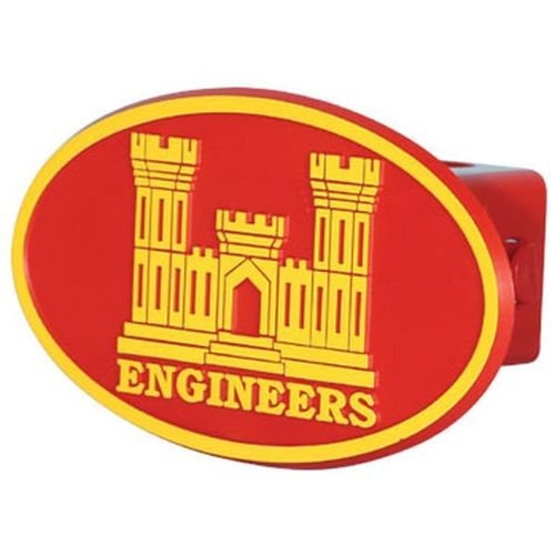 U.S. ARMY Corps of Engineers Hitch Cover - Tow Trailer Hitch Cover Plug Truck Receiver - United States Army