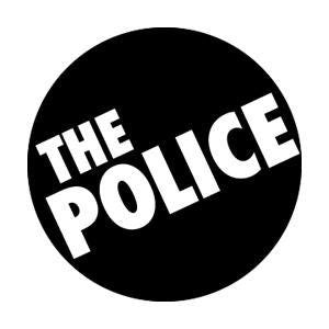 THE POLICE Pinback Button Badge - Rock Band Logo Sting - Round 1.25" Button Craft Supply