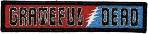 GRATEFUL DEAD 1960's Band Logo Patch - Embroidered Rock Band Patch Applique Sixties Craft Supply