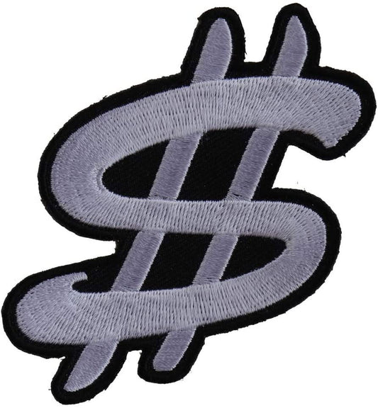 DOLLAR SIGN Patch - Money Cash Embroidered Patch Appliqué