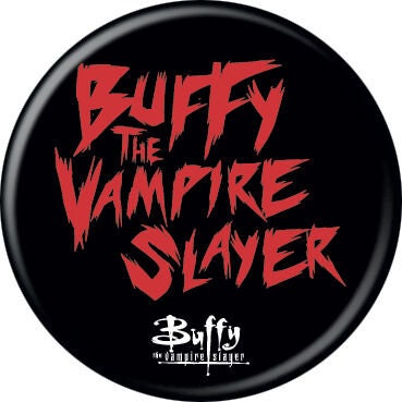 BUFFY VAMPIRE SLAYER Pinback Button Badge - Classic Movie Tv Series Sarah Michelle Gellar - Round 1.25" Button Craft Supply