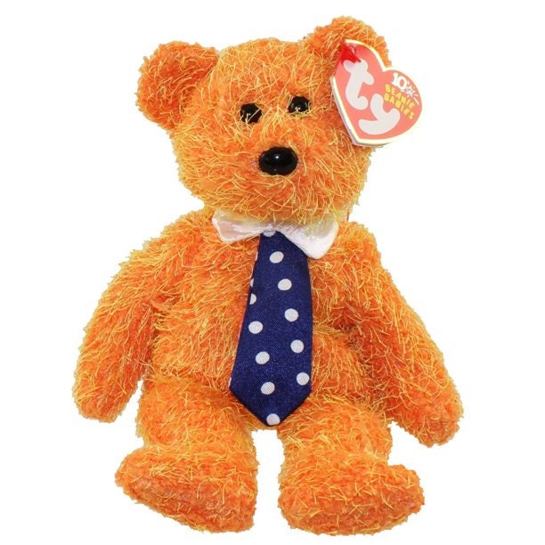PAPPA The Bear Ty Beanie Baby Retired Beanbag Plush - New with Tags Vintage 1990s