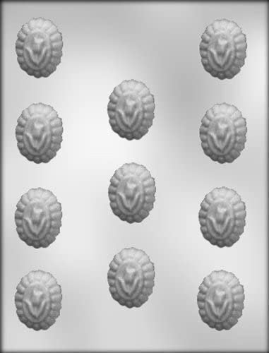 SCALLOPED TULIP Mint Chocolate Candy Mold -- Beach Sailing Boat Sailboat Sailor Nautical Ocean