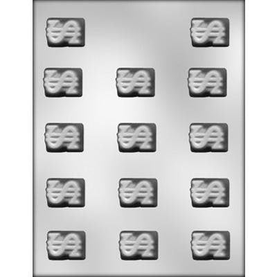 DOLLAR SIGN Mint Chocolate Candy Mold -- Money Cash Craft Supply