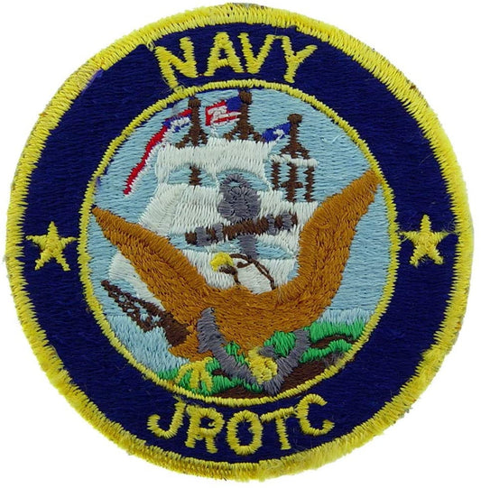 Navy ROTC Embroidered Patch Applique - United States Navy Military USN