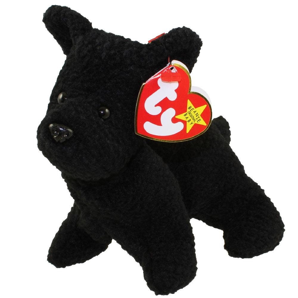 SCOTTIE The Dog Ty Beanie Baby Retired Beanbag Plush - New with Tags - Scottish Terrier Vintage 1990s