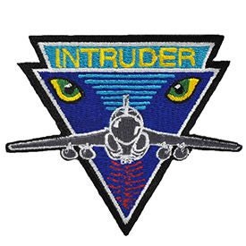 U.S. NAVY Intruder A-6 Embroidered Patch Applique - USN Navy United States Military Craft Supply