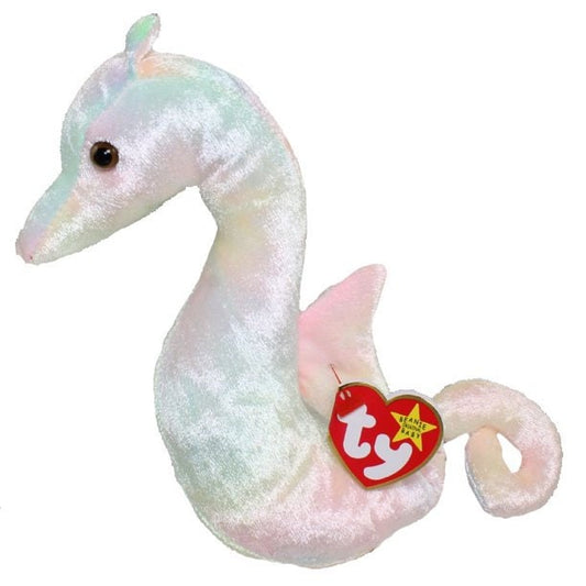 NEON The Seahorse Ty Beanie Baby Retired Beanbag Plush - New with Tags