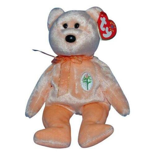 DEAREST The Mother's Day Bear Ty Beanie Baby Retired Beanbag Plush - New with Tags Vintage 1990s