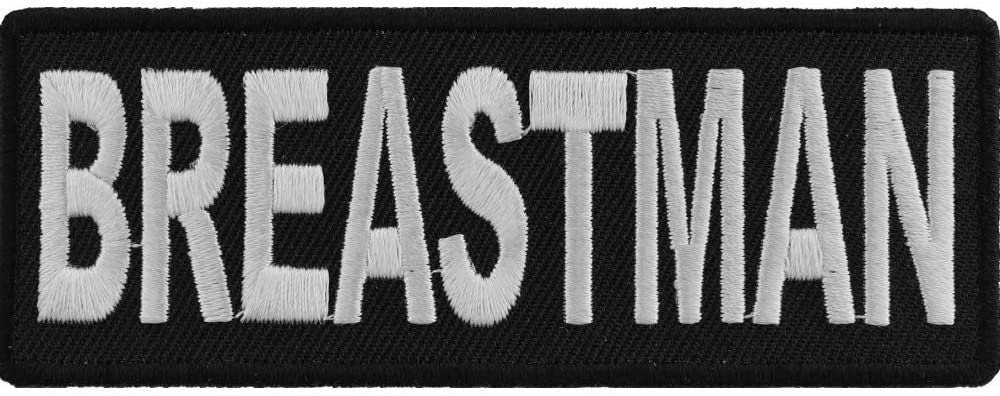 Breastman Patch - Funny Embroidered Patch Appliqué